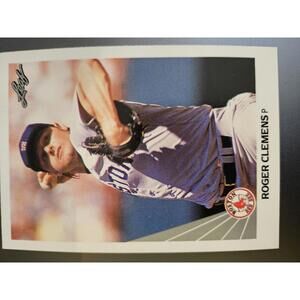 1990 LEAF BASEBALL ROGER CLEMENS #12 RED SOX NMMT/MINT